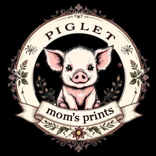 Piglet Mom's Prints
